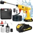 thumbnail image 1 of DGB Cordless Portable Pressure Washer, Rechargeable Battery, Adjustable Nozzle, Lightweight for Car, Patio, and Outdoor Cleaning, 1 of 5