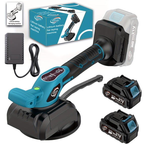 DGB Cordless Tile Vibration Machine, Tile Leveling Tool for Floor and Wall Installation, Rechargeable Tile Laying Tool with Vibration Function for Professional Construction