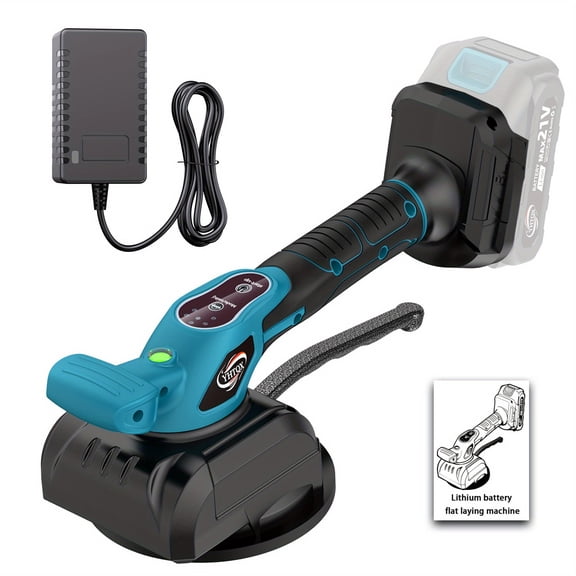 DGB Cordless Tile Vibration Machine, Tile Leveling Tool for Floor and Wall Installation, Rechargeable Tile Laying Tool with Vibration Function for Professional Construction