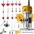 Router Shape Frame DGB Electric Handheld Wood Trimmer Router Compact Woodworking Power ...