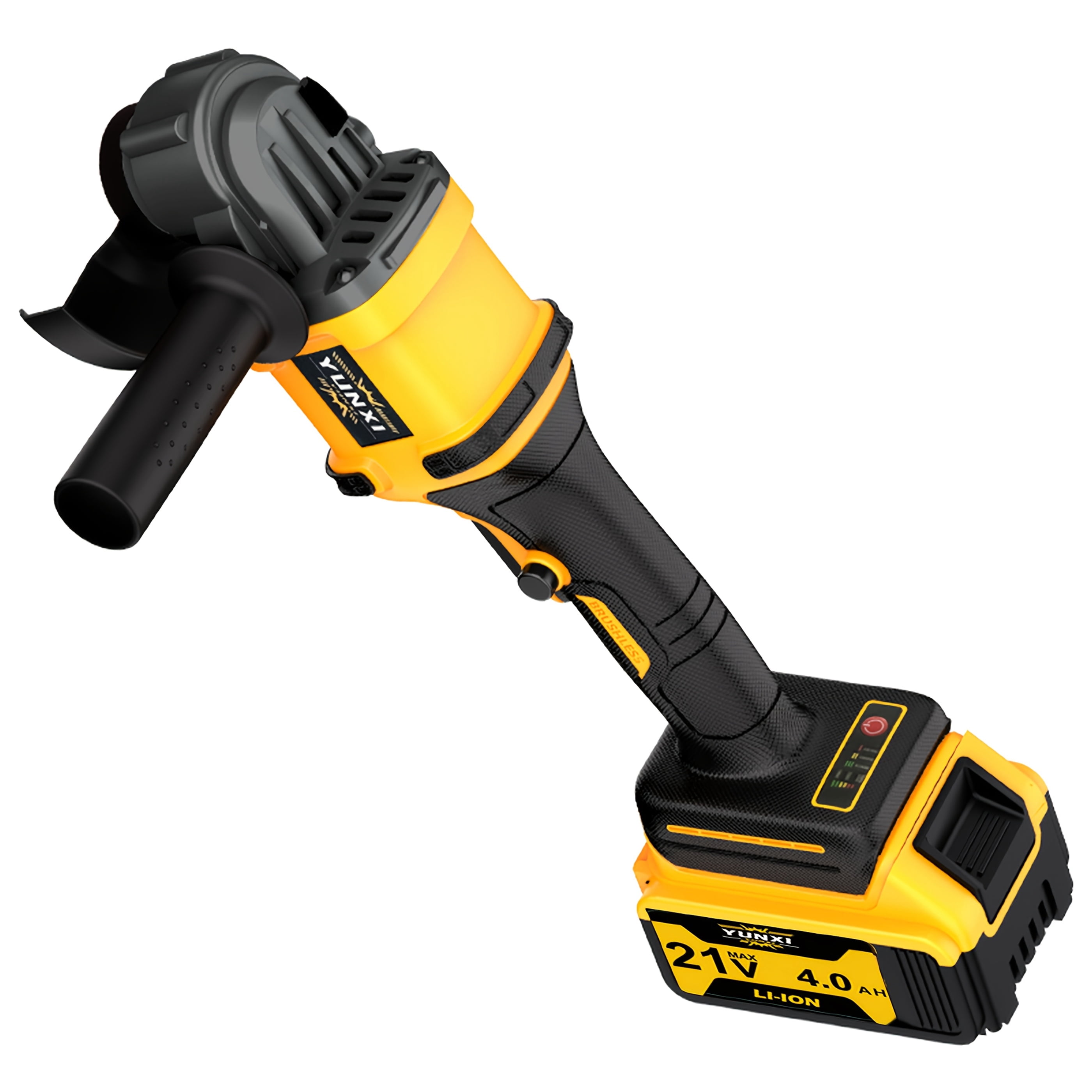 DGB Heavy-Duty Cordless Angle Grinder, Professional Brushless Power Grinder for Metal Cutting, Grinding, Sanding & Polishing, Durable Handheld Tool for Industrial & DIY Use