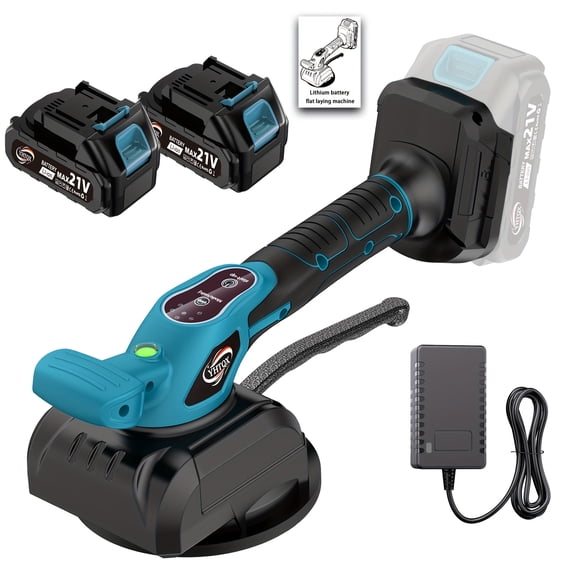 DGB Tile Vibration Leveling Machine Rechargeable Tiling Power Tool, Powerful Even Vibration & Firm Suction, Ideal For Ceramic Tile Paving, Professional Construction And Large Area Renovation Work