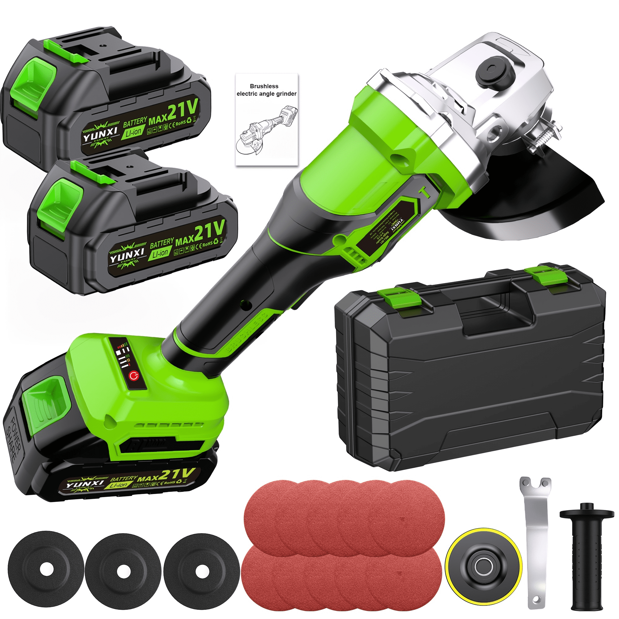 DGB This portable cordless angle grinder is designed for outdoor and on-site work, providing reliable power where traditional corded tools can’t reach. Whether you’re working at a construction site,