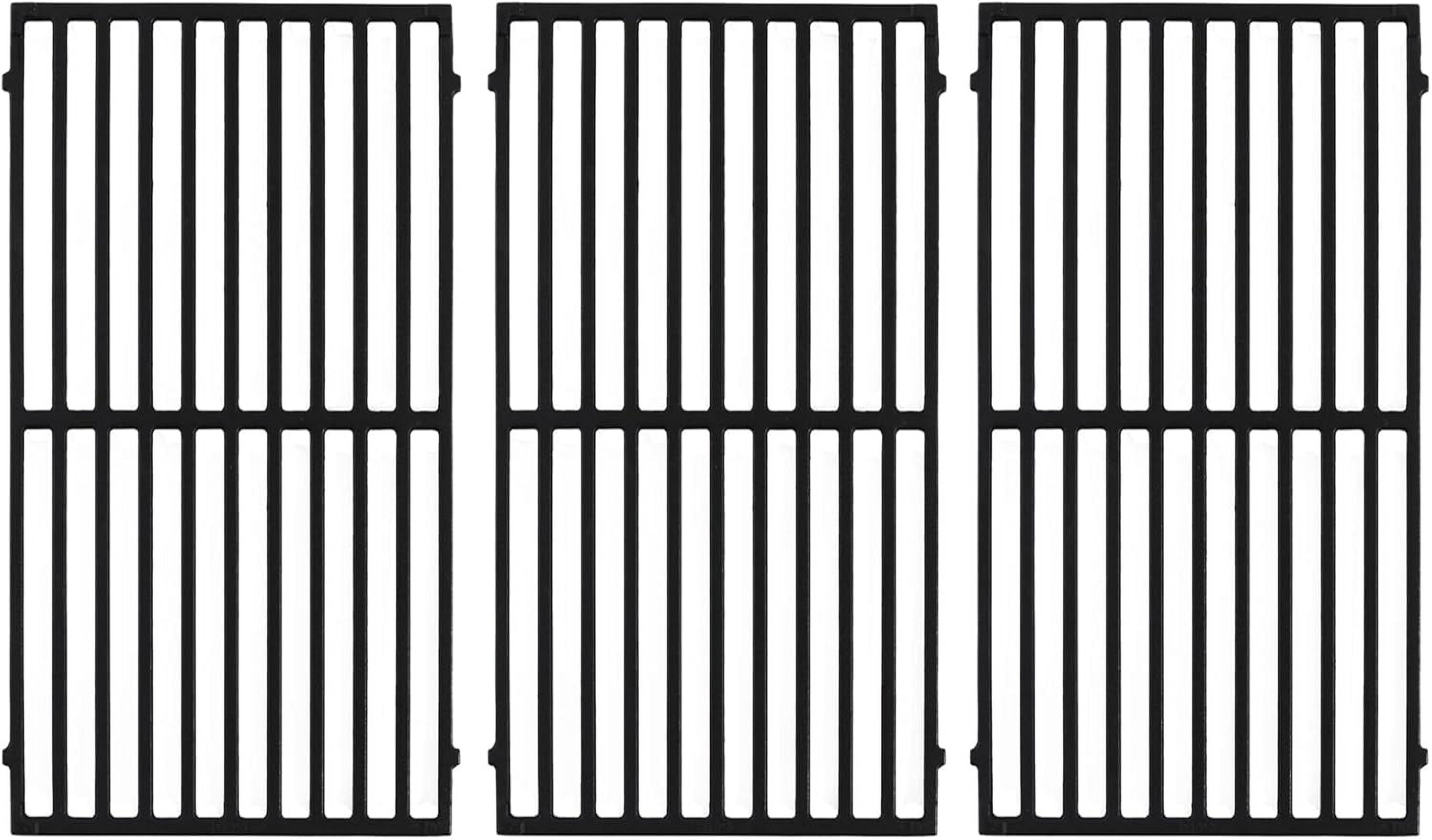 Black Cast Iron Cooking Grates for Dyna Glo 6 Burner Grill