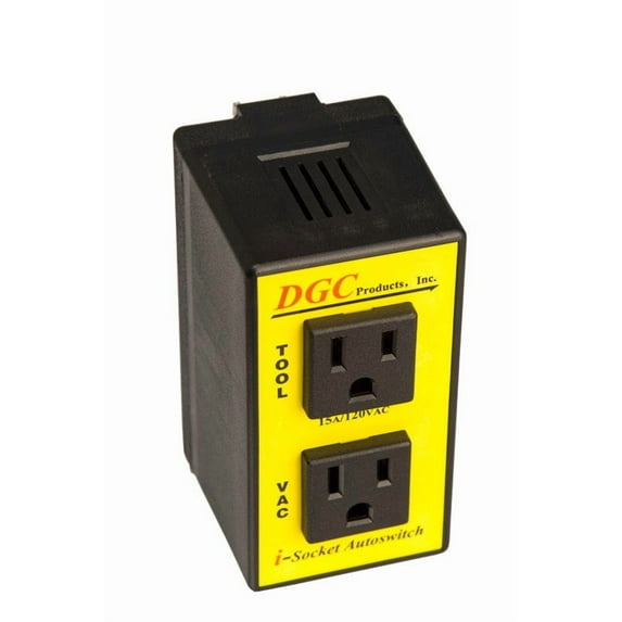 DGC Products I-Socket Autoswitch IS110M iSocket for Power Tool&Vacuum, Shop-Vac