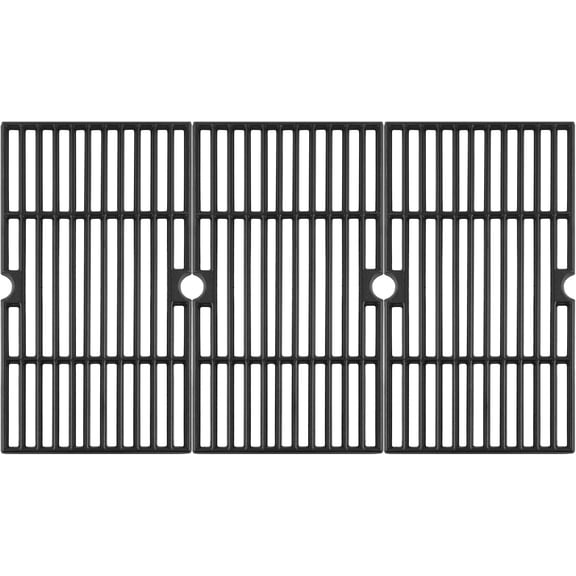 DGF510SBP Grill Grates Replacement Parts for Dyna Glo DGF510SSP DGF510SSP-D BHG Gas Grill Parts BH15-101-099-02 GBC1462W BH13-101-099-01 BY15-101-001-02 Backyard Grill Cooking Grates Cast Iron Grids