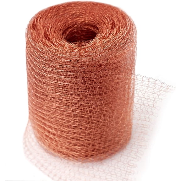 DGGBH Outdoor Rodent Trap Copper Wire Mesh, 20 Feet