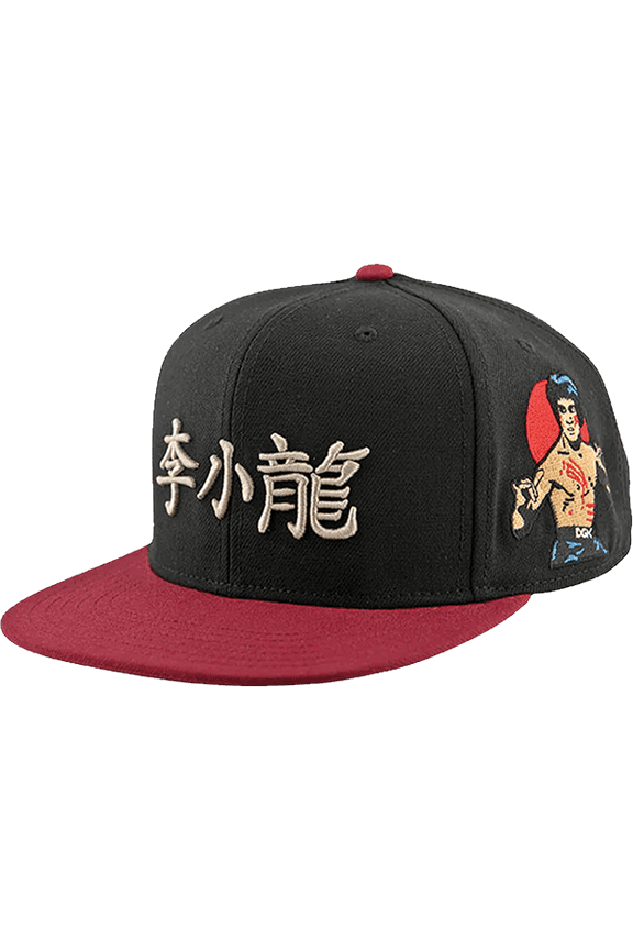 Bruce Lee Balance Black Hat - Adjustable