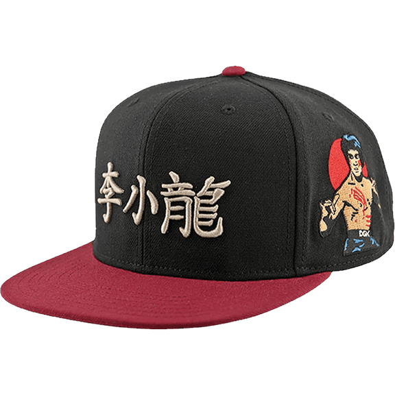 DGK Bruce Lee Balance Black Hat - Adjustable