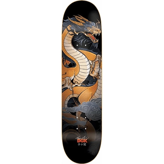 DGK Bruce Lee Dragon Lee Original Skateboard Deck - 8.25" (Deck Only)
