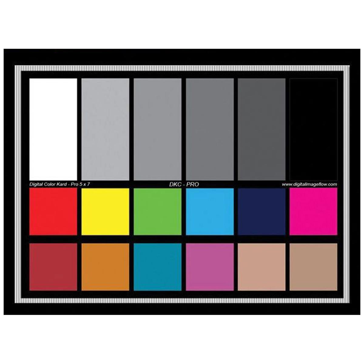 DGK Color Tools DKC-Pro Color Calibration & White Balance Chart Set ...