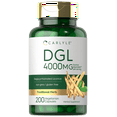 Carlyle DGL Licorice Root Herbal Supplements | 200 Vegetarian Capsules ...