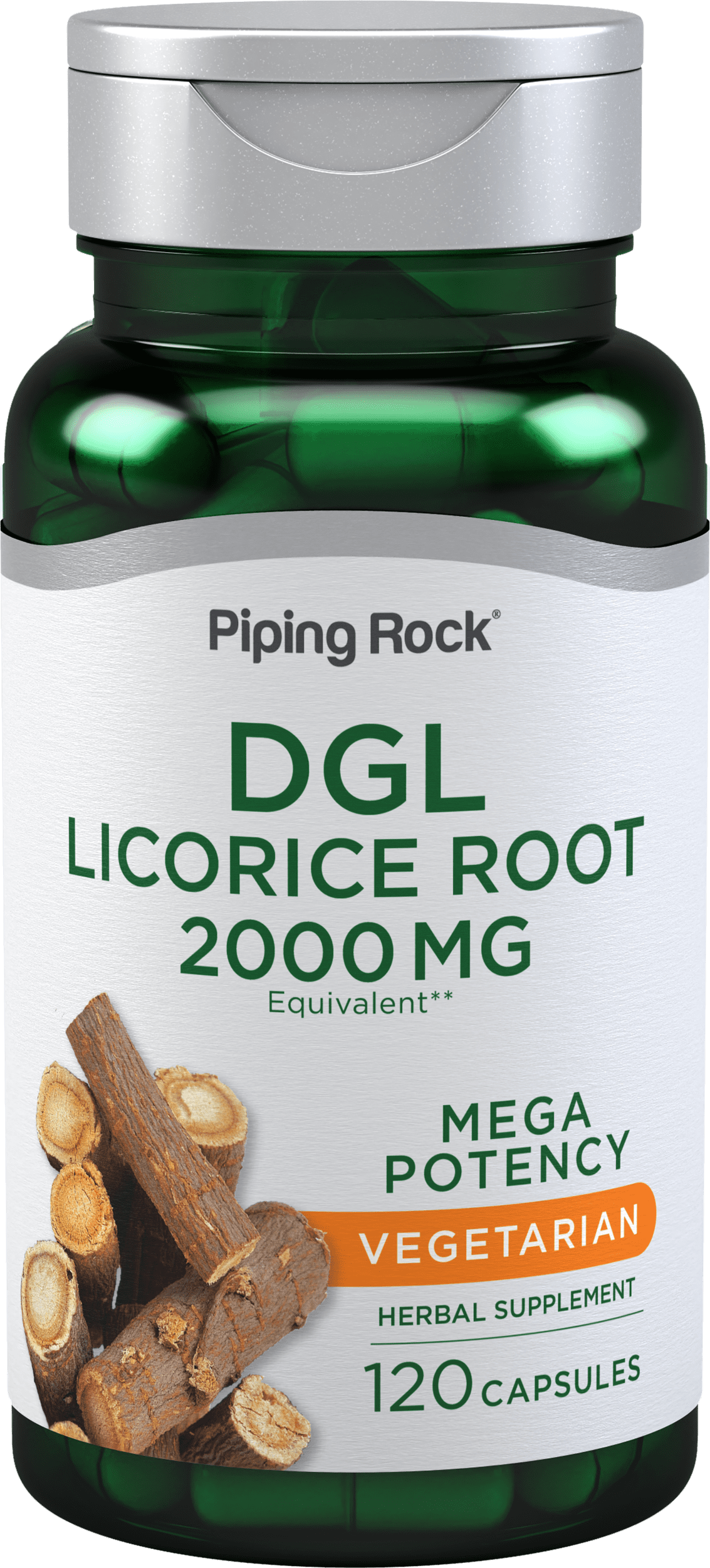 DGL Licorice Supplement | 2000mg | 120 Capsules | Licorice Root ...