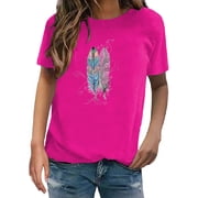 Pink Feather Top main image 1