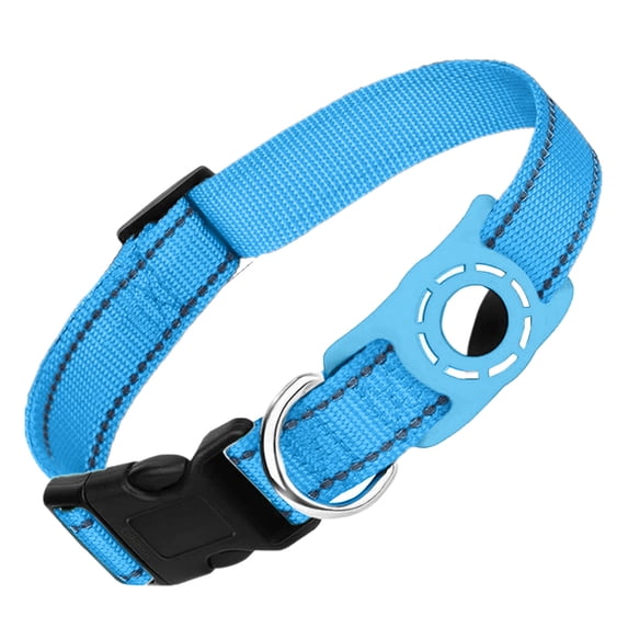 DGMIOCS Dog Collar, Reflective Soft Padded, Locking Buckle, Adjustable Nylon for Small Medium Large Dogs