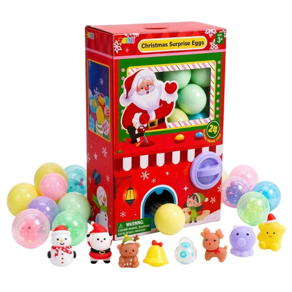 DGMIOCS Kids Advent Calendar Vending Machine Design 24 Days Christmas Countdown