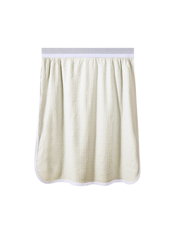 Mens Sleep Pants Crotchless Skirt Pants No Underwear Required Loose Fit Barely There Half Skirt Pants Beige L