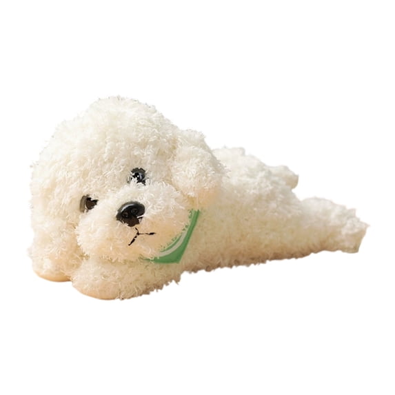 DGMIOCS Plush Stuffed Dog Adorable Poodle Stuffed Animal Toys, Soft & Realistic Gift for Kids, 11 inch