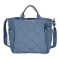 thumbnail image 1 of DGMIOCS Puffer Tote Bag Women Quilted Crossbody Handbag Lattice Padded Puffy Purse Casual Satchel Bag Blue, 1 of 3