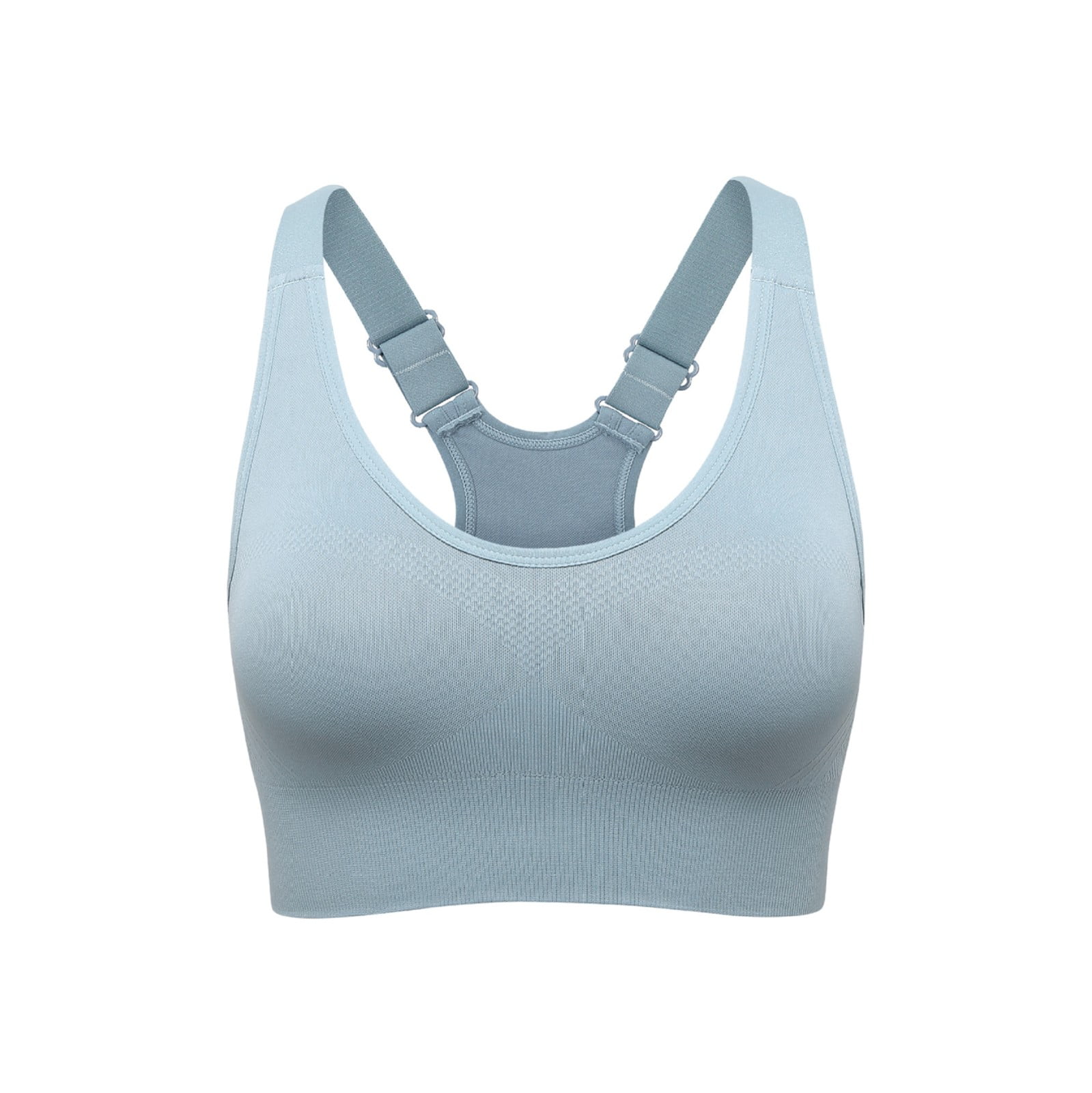 DGMIOCS Women's Medium-High Support Sports Bra Adjustable Y-Back ...