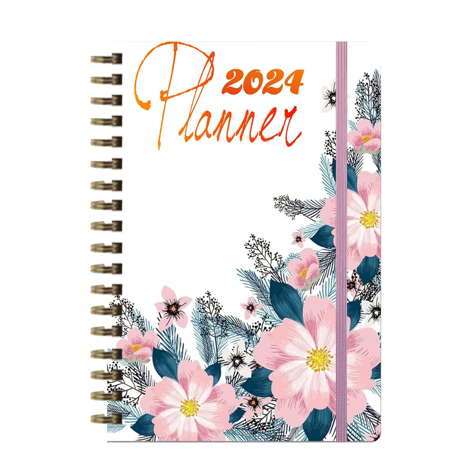 DGOO 2025-2026 New Year's Day Efficiency Manual Daily Work Plan Calendar Notebook Notebook 