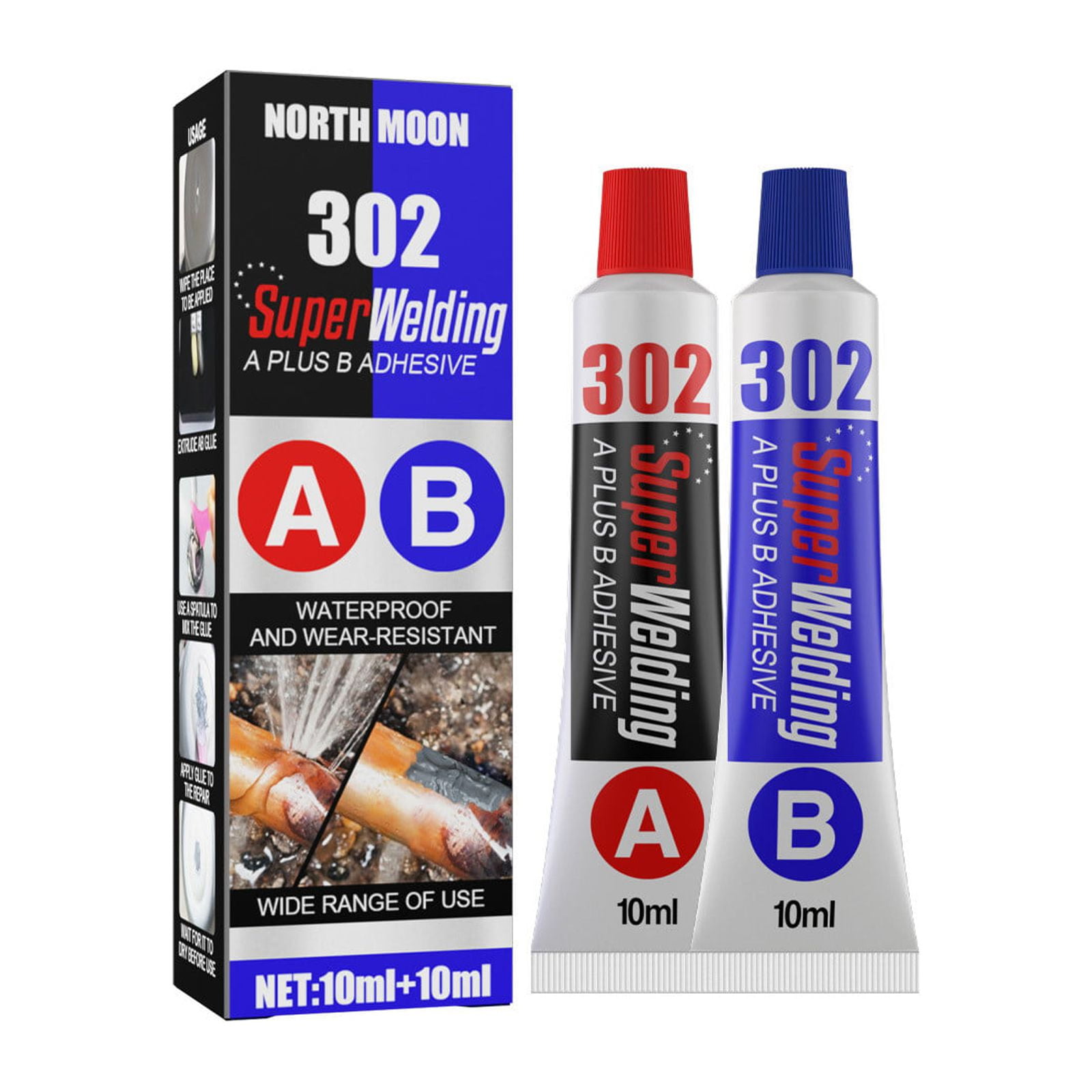 DGOO Allpurpose Repair Glue Foundry Glue Metal Repair Agent Welding