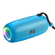 DGOO Bluetooth Audio Portable Lanyard, High Volume Subwoofer, Small Speaker, Colorful Lights, Outdoor Sports Audio