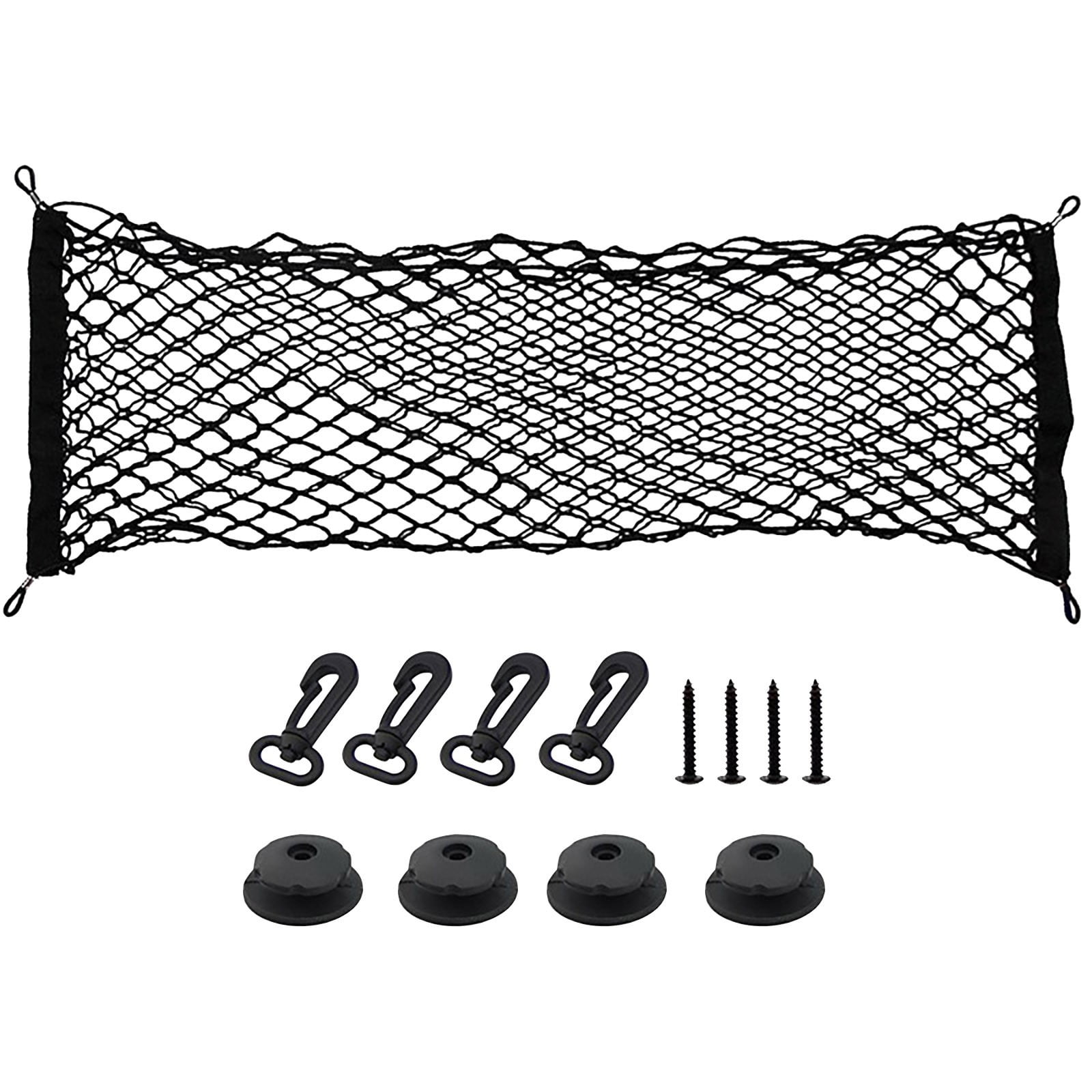 DGOO Car Rear Cargo Net Elastic Storage Organizer Net Trunk Cargo