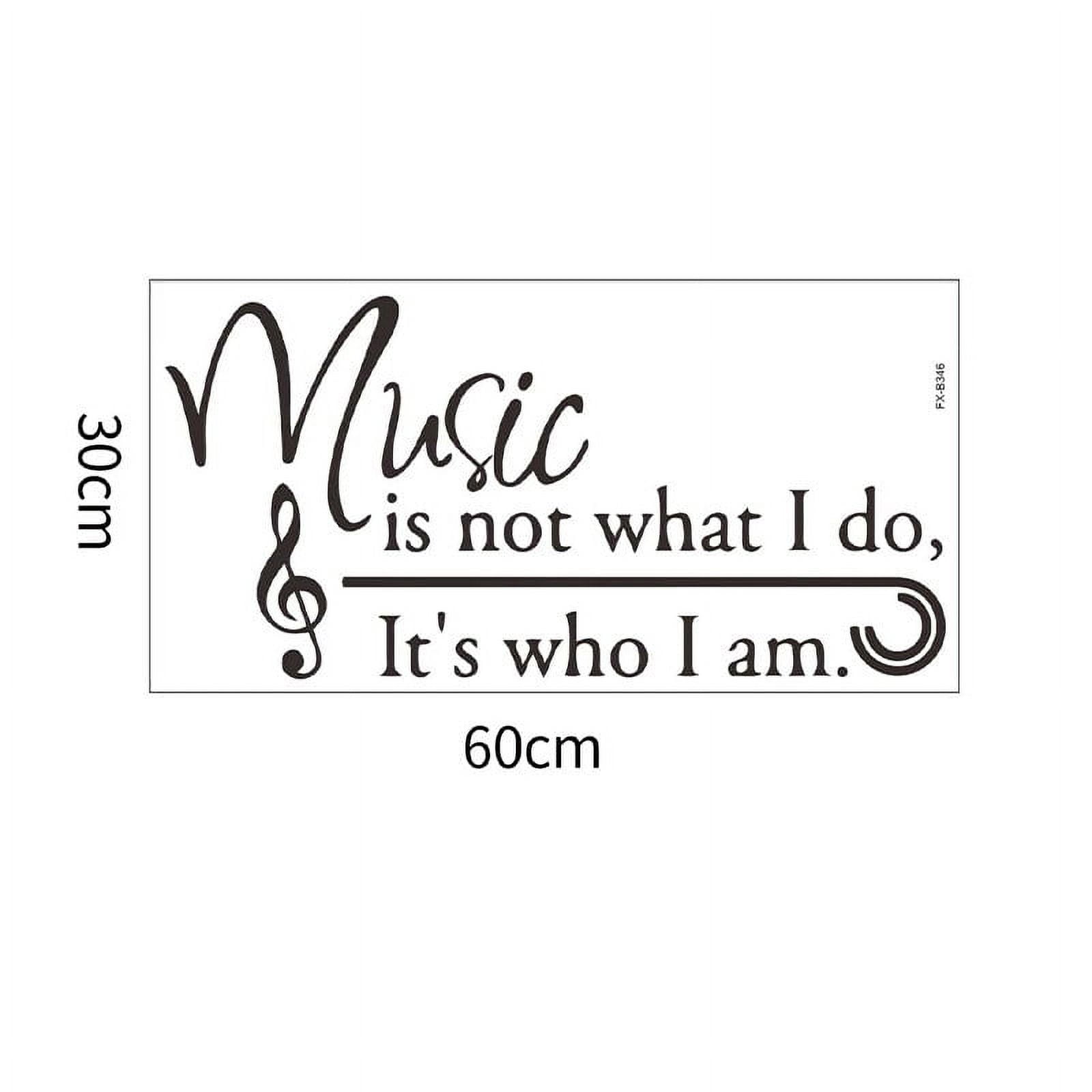 DGOO English Slogan Bedroom Living Room Background Decoration Wall