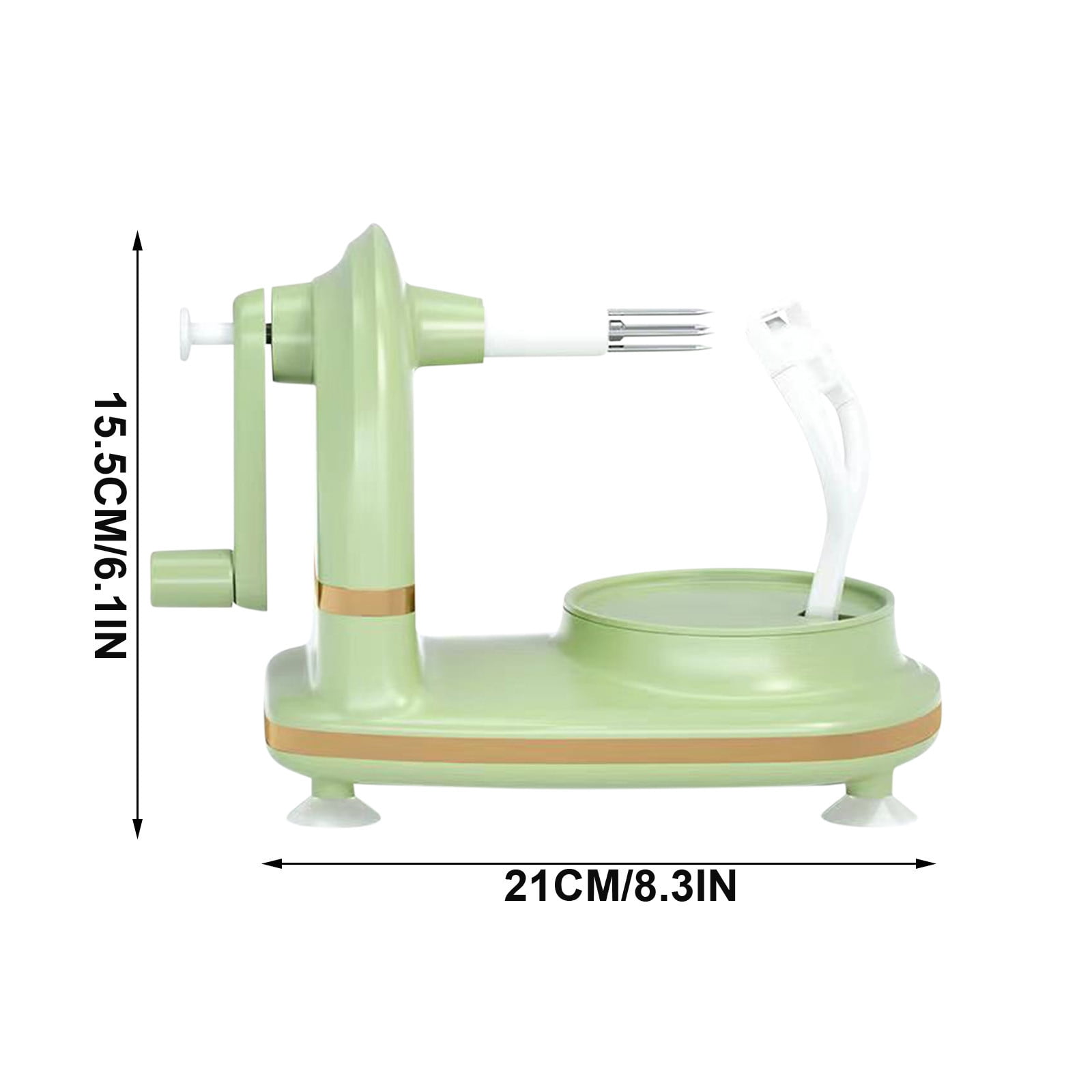 DGOO Household Handcranked Peeler Fruit Peeler Artifact Kitchen Fruit