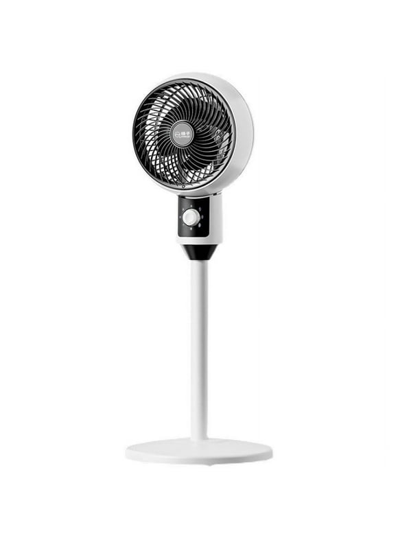 DGOO Indoor Pedestal Fan Oscillating Fan High Speed Vertical Fan 360 Circulation Quiet And Powerful Floor Fan For Bedroom Home Office White