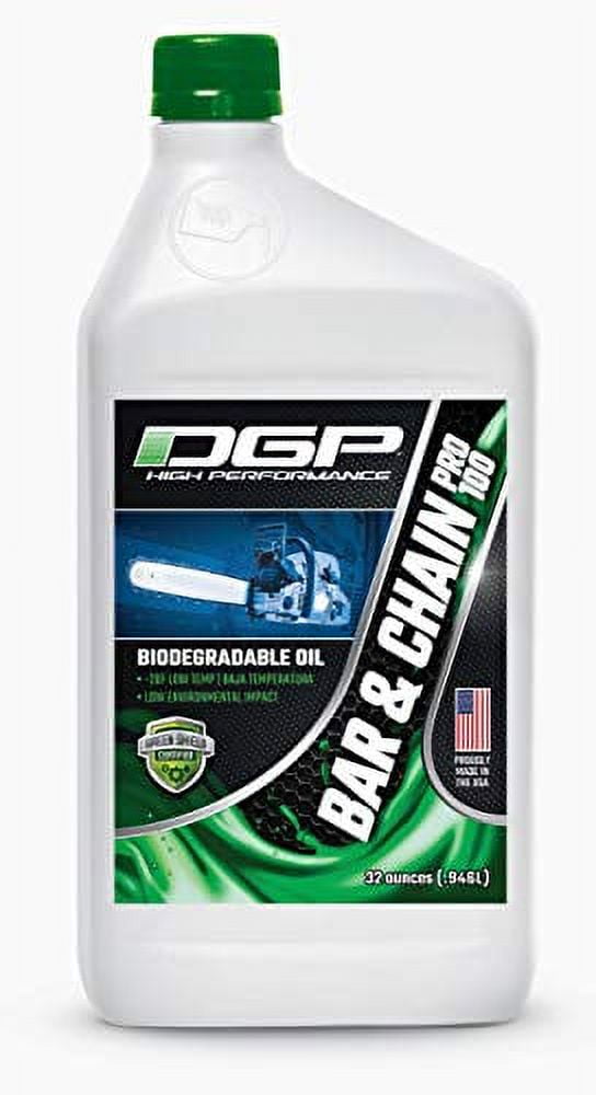 DGP Pro100 Biodegradable Chainsaw Oil High Performance, Non Toxic