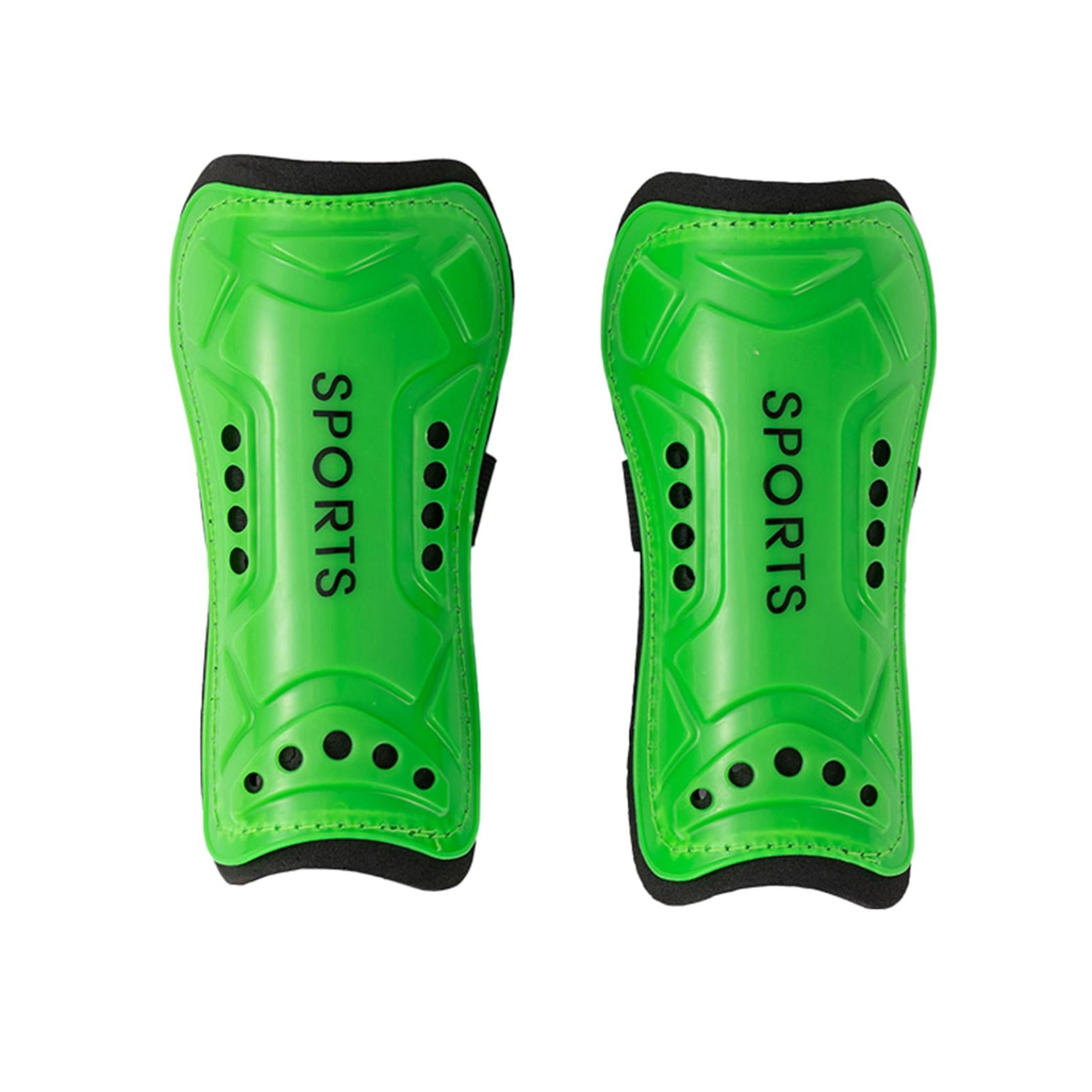 3 Pairs Youth Soccer Shin Guards + Socks Set - Impact Resistant Football Pads For Kids 6-15 Years