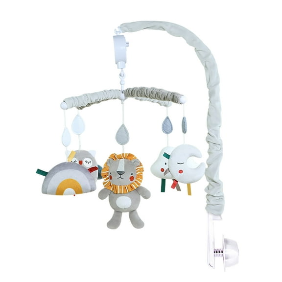 DGQPLPD Animals Crib Mobile for Boys & Girls - Safari Baby Mobile for Crib with Upgraded 3-Mode Music Box, Nursery Mobiles, Fits Standard Cribs