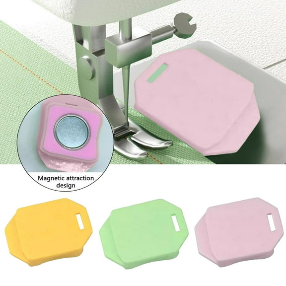 DGQPLPD Seam Guide for Sewing Machine, 3 Pcs Sewing Guides for Sewing Straight, Multifunctional Polygonal Hemmer Guide with Scale, Sewing Accessory, Sewing Tools, Quilting Supplies
