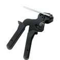thumbnail image 1 of DGQPLPD Stainless Steel Cable Tie Gun, Stainless Steel Zip Tie Tightener Wrap Tool, Self-locking Metal Zip Ties Tool, Cable Tie Fasten and Cut for Nylon Steel Cable Ties, 1 of 5