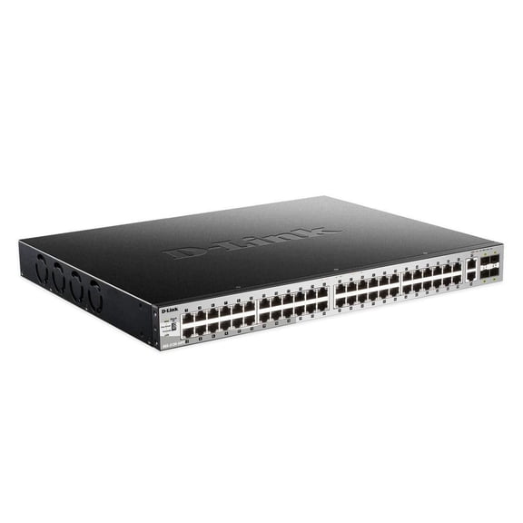 D-Link DGS-3130-54PS Ethernet Switch - 50 Ports - Manageable - 3 Layer Supported - Modular - Optical Fiber, Twisted Pair