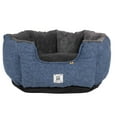 thumbnail image 1 of DGS Pet Products Chill Kuzzi FIR Round Bed Small Blue 23" x 23" x 12", 1 of 2