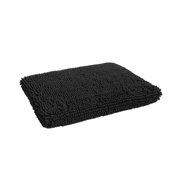 DGS Pet Products Dirty Dog Cushion Pad Small Black 19" x 24" x 2.5"