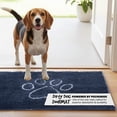 thumbnail image 1 of DGS Pet Products Dirty Dog Door Mat Medium Misty Grey 31" x 20" x 2", 1 of 7