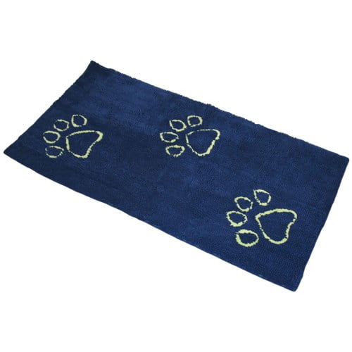 DGS Pet Products Dirty Dog Doormat Runner Marine/Lime Green 60" x 30" x