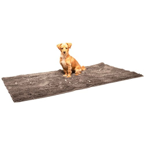 DGS Pet Products Dirty Dog Doormat Runner Misty Grey 60" x 30" x 2