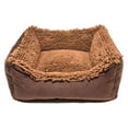 thumbnail image 1 of DGS Pet Products Dirty Dog Lounger Bed Medium Brown 26" x 24" x 8", 1 of 1