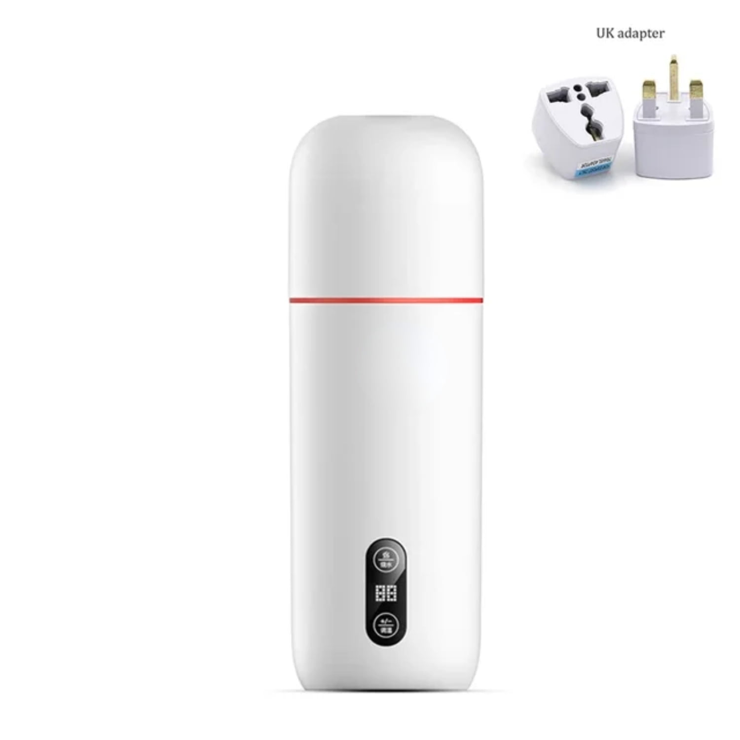 DGSDDK Smart Portable 350ML Thermal Heating Kettle with Temperature