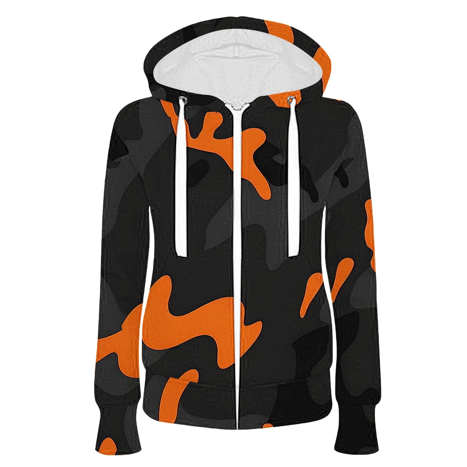 DGSYUQF Women Hoodie plus Size Fall Jacket Oversized Pocket Sweatshirt