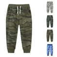 thumbnail image 1 of DGXTA Clearance Boys Cotton Camouflage Sweatpants Elastic Waist with Drawstring Cute Pattern Cotton Sport Jogger Pants with Pockets, 1 of 3