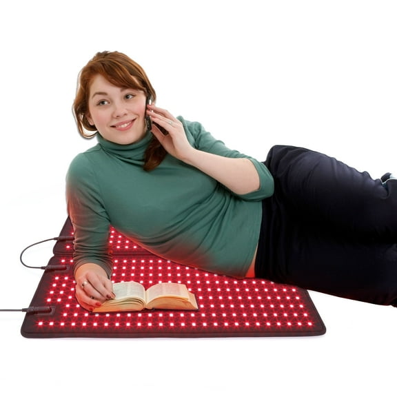 DGYAO Large Red Light and Infrared Light Pad - Body and Muscle Relaxation Home Device Portable