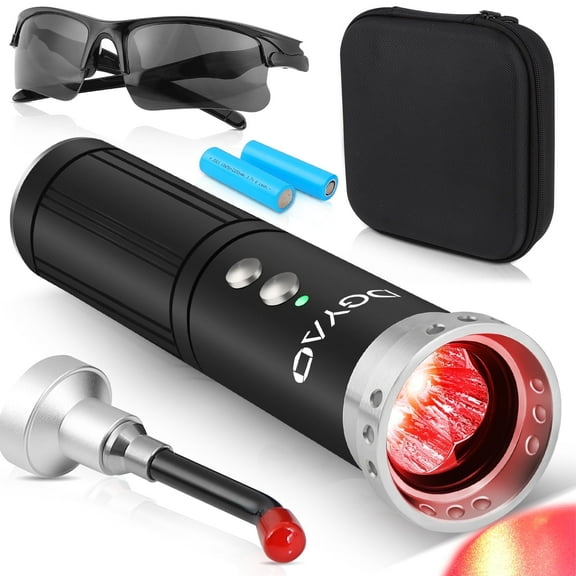 DGYAO Red & Infrared Light Device 8 Modes, Multi-Wavelength Handheld Design for Muscle Relaxation Portable