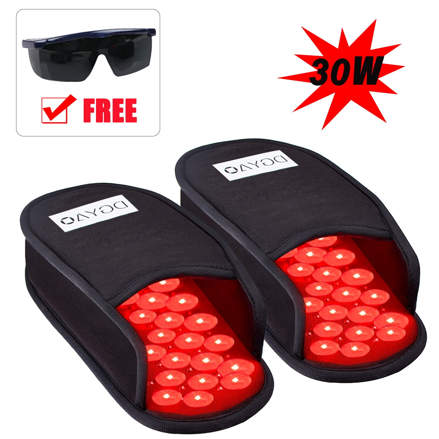 Allisable Red Light Therapy Panel, Deep Red 660nm and Near Infrared 850nm  Light Combo(646 LEDs)