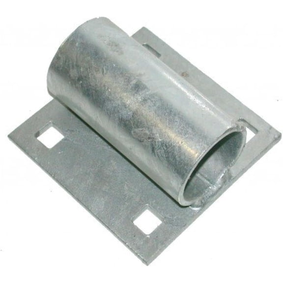 (DH PH-HO2) 2" Galvanized Dock Pipe Leg Holder/Sleeve (Set of 2)